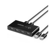 Εικόνα της USB 3.0 Sharing Switch 4 Θέσεων UGREEN US216 30768 για 2 PC