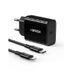 Picture of Charger PD 20W UGREEN CD137 50799 ,with Lighting Cable Black