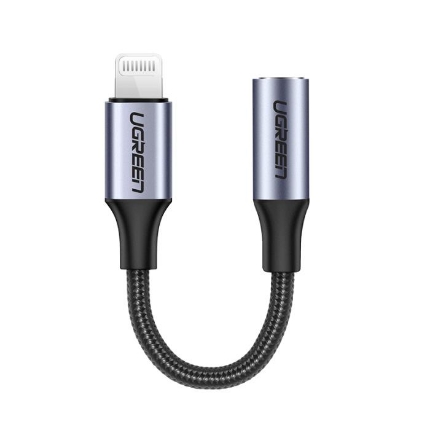 Picture of adapter Lighting to 3.5mm M/F UGREEN US211 30756 Black