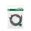 Εικόνα της Καλώδιο Ήχου 3.5mm σε 2xRCA M/M UGREEN AV116 10583 1.5m Μαύρο