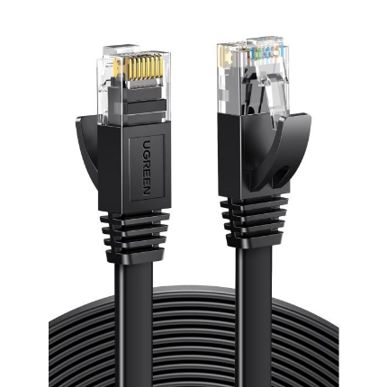 Picture of Ethernet Patch Cable UTP CAT6 UGREEN NW102 50172 0.5m Flat Black
