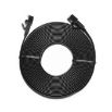 Picture of Ethernet Patch Cable U/FTP CAT7 UGREEN NW106 11263 5m Flat Pure Cooper Black