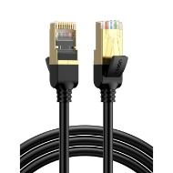 Picture of Ethernet Patch Cable F/FTP CAT7 UGREEN NW107 11229 0.5m Pure Cooper Black