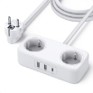 Picture of Protection Socket 2 Ports UGREEN CD280 50683 and 3 Charging Ports PD 30W
