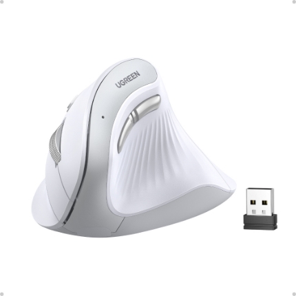 Picture of Wireless Mouse 2,4GHz/BT UGREEN MU008 45759 White