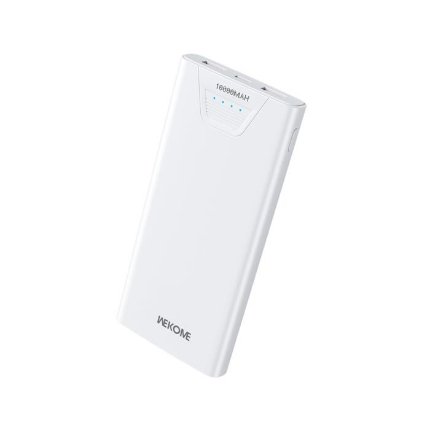 Εικόνα της Power Bank 10000mAh 12W WK WP-101 2 Θέσεων Λευκό