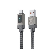Εικόνα της Καλώδιο Φόρτισης WK WDC-39 USB σε USB-C 66W 1.2m Μαύρο