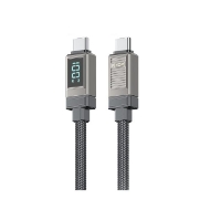 Εικόνα της Καλώδιο Φόρτισης WK WDC-41 USB-C to USB-C 100W 1.2m Μαύρο