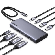Εικόνα της USB-C Docking Station 8 σε 1 UGREEN CM639 35625