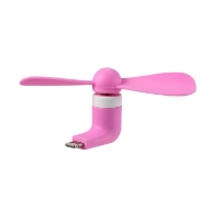 Εικόνα της Remax Refon Mini Fan F10 for iPhone 5/6/7 pink