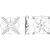 Εικόνα της Case Cooler 12cm Alseye X12 RGB-Fan Kit
