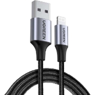 Picture of Charging Cable UGREEN US199 60156 USB to Lighting 1m Black