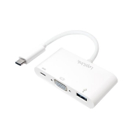 Εικόνα της Μετατροπέας USB-C σε VGA/Type-C/USB Logilink UA0260