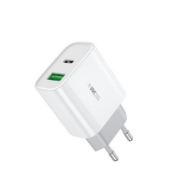 Εικόνα της Φορτιστής Σπιτιού PD 20W WK WP-U53 2 Θέσεων Λευκό