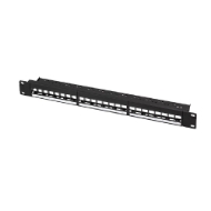 Εικόνα της Patch Panel Keystone Jacks Logilink 1U 24 Θέσεων NK4065 19''
