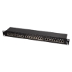 Picture of Patch Panel CAT6 RJ45 Logilink 1U 24 Ports NP0055 Shielded 19''
