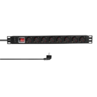 Εικόνα της Πολύπριζο 8 Θέσεων Logilink 1U PDU8C01  με Διακόπτη 19''