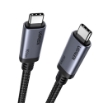 Picture of Charging Cable UGREEN L706 65383 USB-C to USB-C PD 240W 1m Black