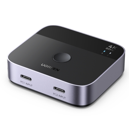 Picture of USB-C Switch 2 Ports 4K/60Hz UGREEN AW502 55451