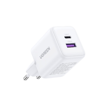 Picture of Charger GaN PD 30W UGREEN X516 65015 2 Ports White