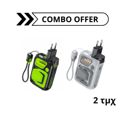 Picture of Combo Offer WK WP-89 Black/Gray