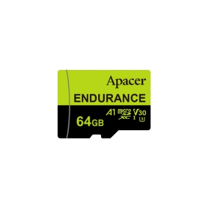 Εικόνα της Κάρτα Μνήμης Micro SDHC Apacer ENDURANCE 64GB UHS-I U3 V30