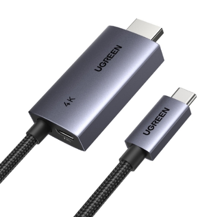 Εικόνα της Καλώδιο USB-C σε HDMI M/M 4K/60Hz UGREEN CM675 55330 2m Γκρι