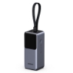 Εικόνα της Power Bank 20000mAh PD 130W UGREEN PB723 55365B 2 Θέσεων, με καλώδιο USB-C Γκρι