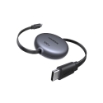 Εικόνα της Καλώδιο Φόρτισης UGREEN L531 65905 USB-C σε USB-C PD 100W, Επαναφερόμενο 1m