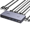 Εικόνα της KVM Switch 2 θέσεων USB/DP UGREEN CM695 25962