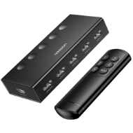 Εικόνα της HDMI Switch 5 θέσεων 4K/60Hz UGREEN CM568 90512, με USB-C τροφοδοσία