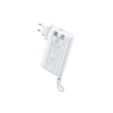 Picture of Power Bank 20000mAh PD 22,5W WK WP-119 2 Ports, with cable Lighting/USB-C White