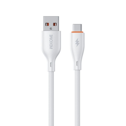 Εικόνα της Καλώδιο Φόρτισης WK WDC-67a USB σε USB-C PD 66W 1m Λευκό