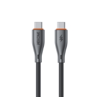 Εικόνα της Καλώδιο Φόρτισης WK WDC-68 USB-C σε USB-C PD 65W 1m Μαύρο