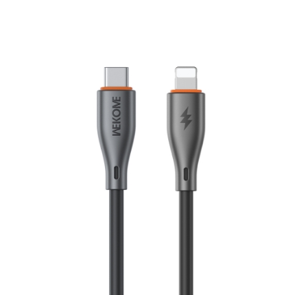 Εικόνα της Καλώδιο Φόρτισης WK WDC-69 USB-C σε Lightning PD 27W 1m Μαύρο