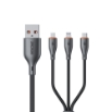 Picture of Charging Cable WK WDC-79 3 in 1 PD 66W 1.2m Black