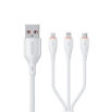 Picture of Charging Cable WK WDC-79 3 in 1 PD 66W 1.2m White