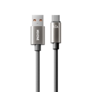 Εικόνα της Καλώδιο Φόρτισης WK WDC-63a USB σε USB-C PD 66W 1.2m Γκρι
