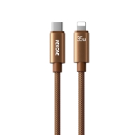 Picture of Charging Cable WK WDC-65 USB-C to Lightning PD 35W 1.2m Brown