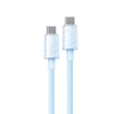 Εικόνα της Καλώδιο Φόρτισης WK WDC-74 USB-C σε USB-C PD 65W 1.2m Μπλέ