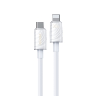 Εικόνα της Καλώδιο Φόρτισης WK WDC-73 USB-C σε Lightning PD 30W 1.2m Λευκό
