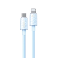 Εικόνα της Καλώδιο Φόρτισης WK WDC-73 USB-C σε Lightning PD 30W 1.2m Μπλέ