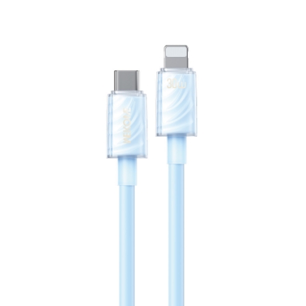Picture of Charging Cable WK WDC-73 USB-C to Lightning PD 30W 1.2m Blue