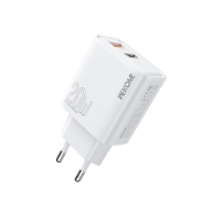 Εικόνα της Φορτιστής Σπιτιού PD 20W WK WP-U60 2 Θέσεων Λευκό