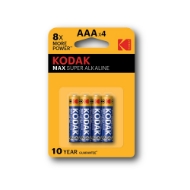 Εικόνα της Μπαταρίες Αλκαλικές AAA Kodak LR3 (4τμχ)