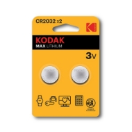 Εικόνα της Μπαταρίες Λιθίου Kodak CR2032 (2τμχ)