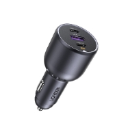 Εικόνα της Φορτιστής Αυτοκινήτου 130W UGREEN EC705 55511 3 Θέσεων, με καλώδιο USB-C 100W Γκρί