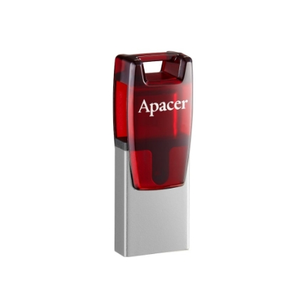 Picture of USB Stick Apacer AH180 64GB USB 3.2 Gen 1/USB-C Red