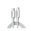 Εικόνα της Καλώδιο Φόρτισης UGREEN L502 65255 USB-C σε USB-C PD 100W 1m Λευκό