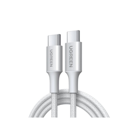 Εικόνα της Καλώδιο Φόρτισης UGREEN L502 65256 USB-C σε USB-C PD 100W 2m Λευκό